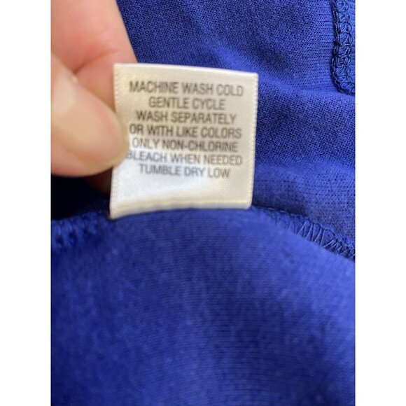 Studio Works women's top sweater collared size PM Blue Long Sleeves ~ New ￼ - Picture 6 of 6